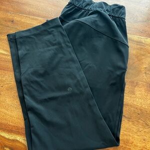 Black Lulumelon Jogger Pants- 10